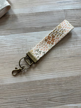 Load image into Gallery viewer, canvas wristlet keychain | 6 styles