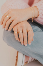 Load image into Gallery viewer, hello adorn round rosie ring 14kt gold fill