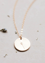 Load image into Gallery viewer, hello adorn raising wildflowers necklace 20" chain | gold + silver