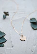 Load image into Gallery viewer, hello adorn raising wildflowers necklace 20" chain | gold + silver