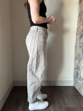 Load image into Gallery viewer, stone cotton barrel jeans