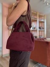 Load image into Gallery viewer, suede satchel purse | 2 colors