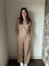 Load image into Gallery viewer, mocha mineral washed pant