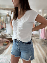 Load image into Gallery viewer, high rise boyfriend distressed shorts | S-XL