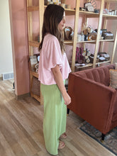 Load image into Gallery viewer, pink petal soft bubble top