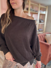Load image into Gallery viewer, no sunday scaries espresso oversized pullover