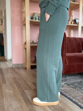 Load image into Gallery viewer, pine luxe ribbed wide leg pants