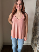 Load image into Gallery viewer, flowy ribbed v-neck tank | 6 colors