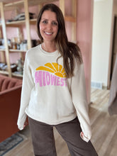 Load image into Gallery viewer, retro midwest sun sweatshirt