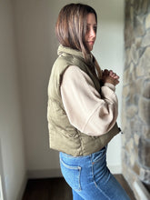 Load image into Gallery viewer, antique green vest
