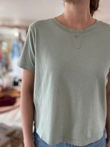 sage everyday cotton tee