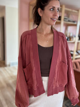 Load image into Gallery viewer, vintage red comfy cardigan