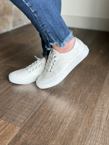 blowfish white slip-on sneakers