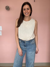 Load image into Gallery viewer, oat sugarloaf elastic hem tank