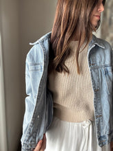 Load image into Gallery viewer, easy oat cropped sweater
