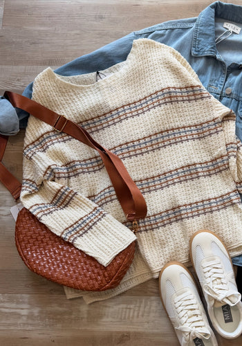 camel woven saddle bag
