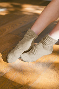 solid quarter socks | 4 colors