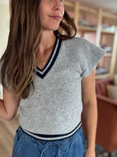 Load image into Gallery viewer, habitual varsity sweater vest
