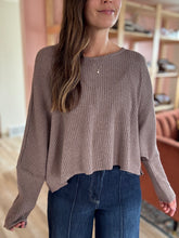 Load image into Gallery viewer, day to night mocha ribbed top