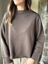 Load image into Gallery viewer, brown mock neck sweater