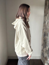 Load image into Gallery viewer, sage cotton hooded sweatshirt