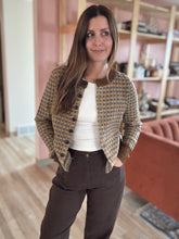 Load image into Gallery viewer, penelope check cardigan