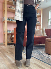 Load image into Gallery viewer, hidden jet black straight denim