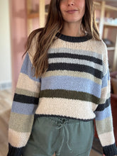 Load image into Gallery viewer, rainy day stripe sweater