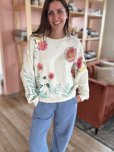 Load image into Gallery viewer, full bloom graphic sweatshirt