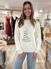 Load image into Gallery viewer, all spruced up embroidered sweater