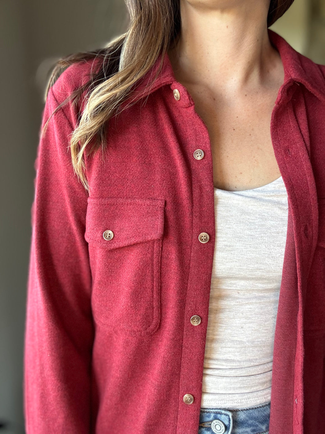 ultra soft crimson flannel