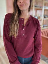 Load image into Gallery viewer, super soft zinfandel tana henley