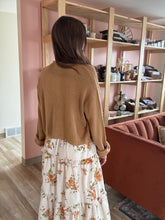 Load image into Gallery viewer, caramel drizzle cardi