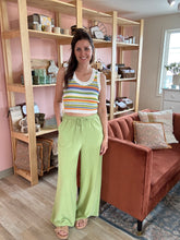 Load image into Gallery viewer, sugarloaf avocado elastic waist pants
