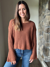 Load image into Gallery viewer, rust capsule sweater
