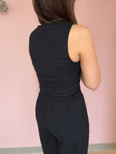 Load image into Gallery viewer, black howdy honey textured tank