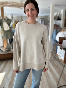 pearl pullover sweater