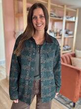 Load image into Gallery viewer, evanore pine henley top