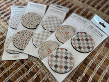 Load image into Gallery viewer, neoprene car coasters | 5 styles