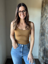 Load image into Gallery viewer, antique gold soft basic scoop tank