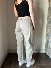 Load image into Gallery viewer, stone cotton barrel jeans