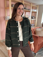 Load image into Gallery viewer, rory hunter stripe button cardigan