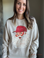 Load image into Gallery viewer, cloth+stone santa sweatshirt