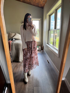 blush capsule sweater