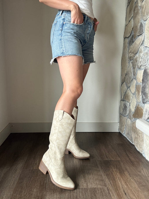 blowfish desert blooms cowboy boot
