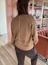 Load image into Gallery viewer, dani soft double knit caramel sweater