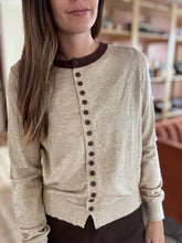 Load image into Gallery viewer, lana hazelnut button cardi