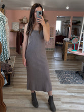 Load image into Gallery viewer, day to night mocha ribbed dress