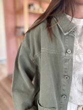 Load image into Gallery viewer, jamie olive oversized denim jacket