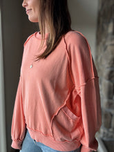 Load image into Gallery viewer, clementine pocket sweatshirt